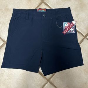 Burlebo youth fishing shorts size 8 NWT